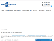 Tablet Screenshot of marketnetworksolutions.com